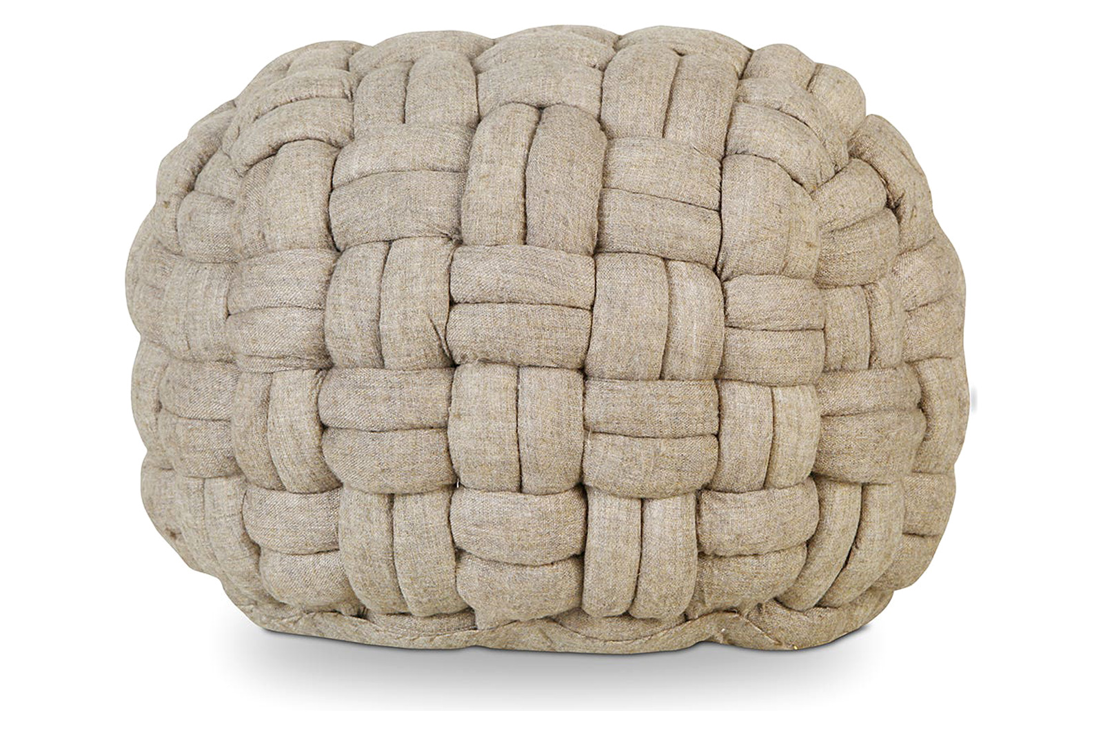 Moe's Bronya Pouf - Light Brown