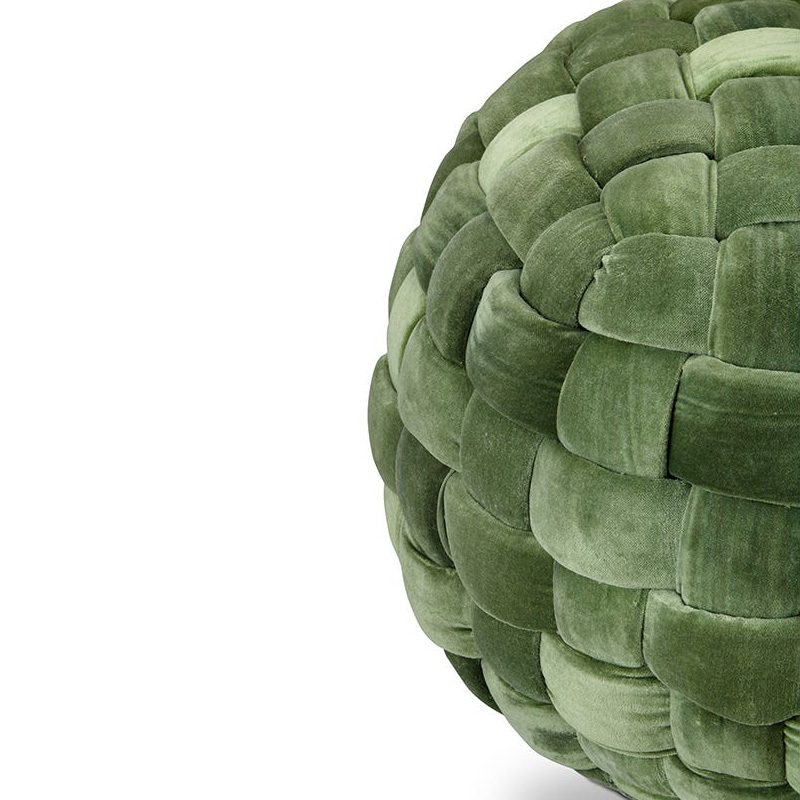 Moe's Jazzy Pouf - Chartreuse