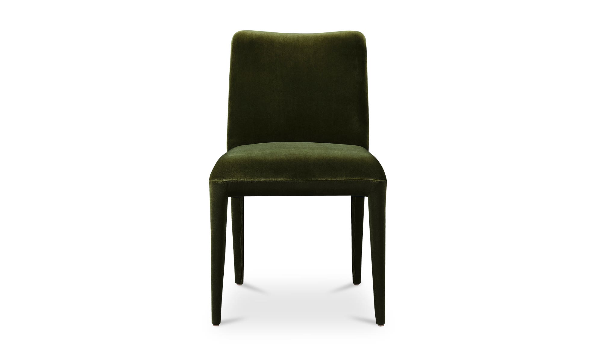 Moe's Calla Contemporary Dining Chair Set of 2 - Green Velvet