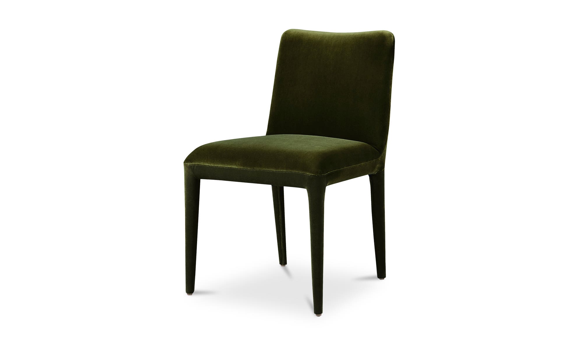 Moe's Calla Contemporary Dining Chair Set of 2 - Green Velvet