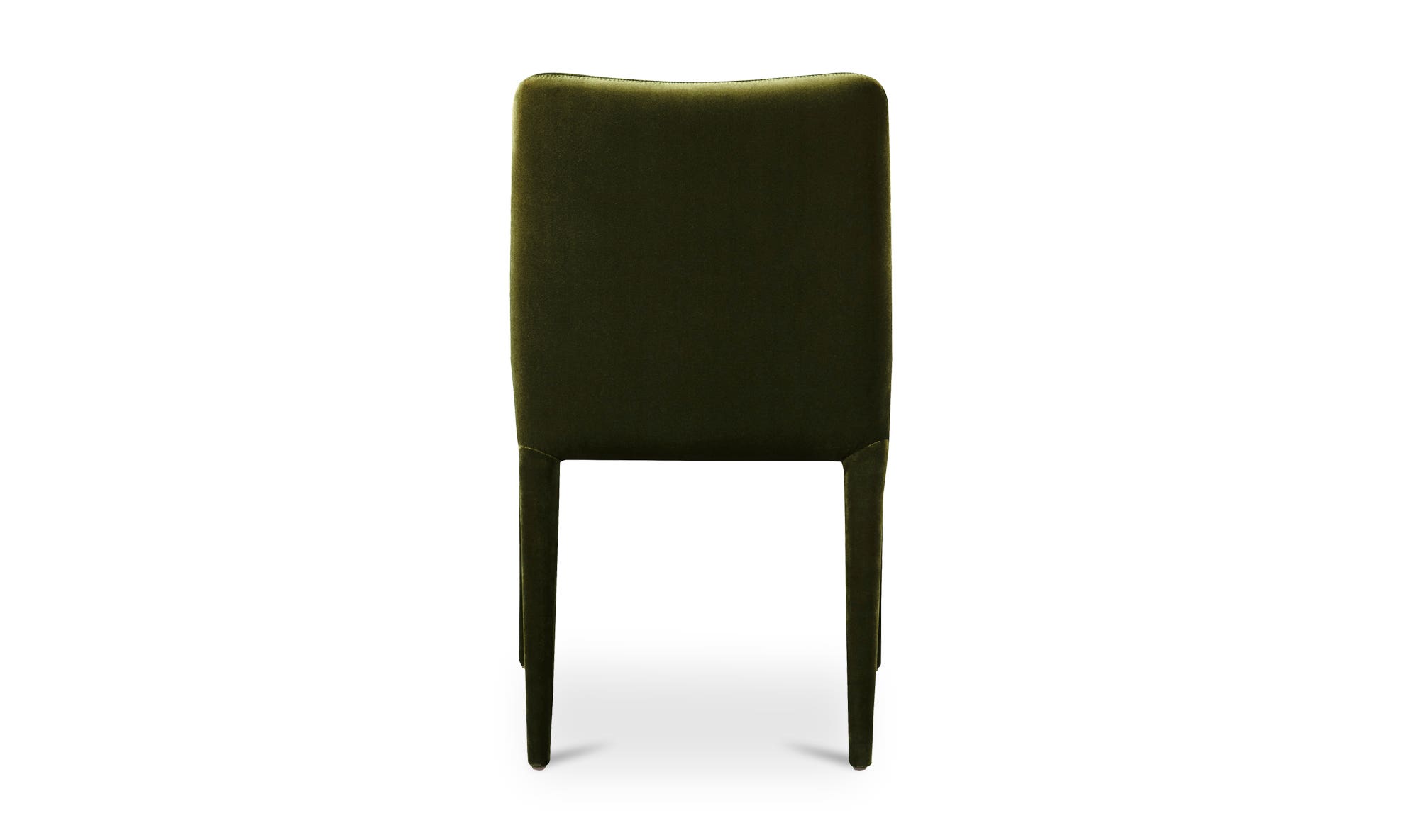 Moe's Calla Contemporary Dining Chair Set of 2 - Green Velvet