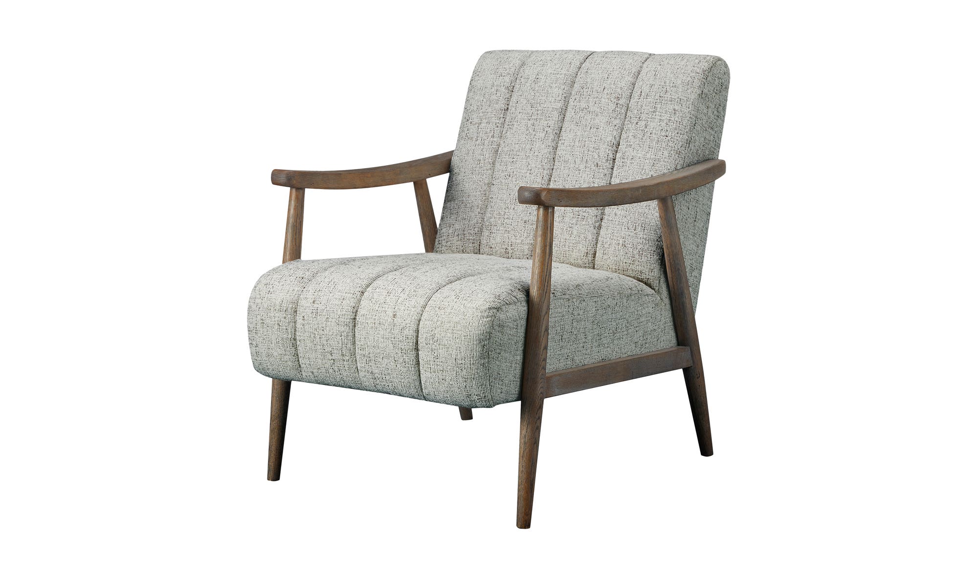 Moe's Aster Rustic Accent Chair - Pebbled Beige