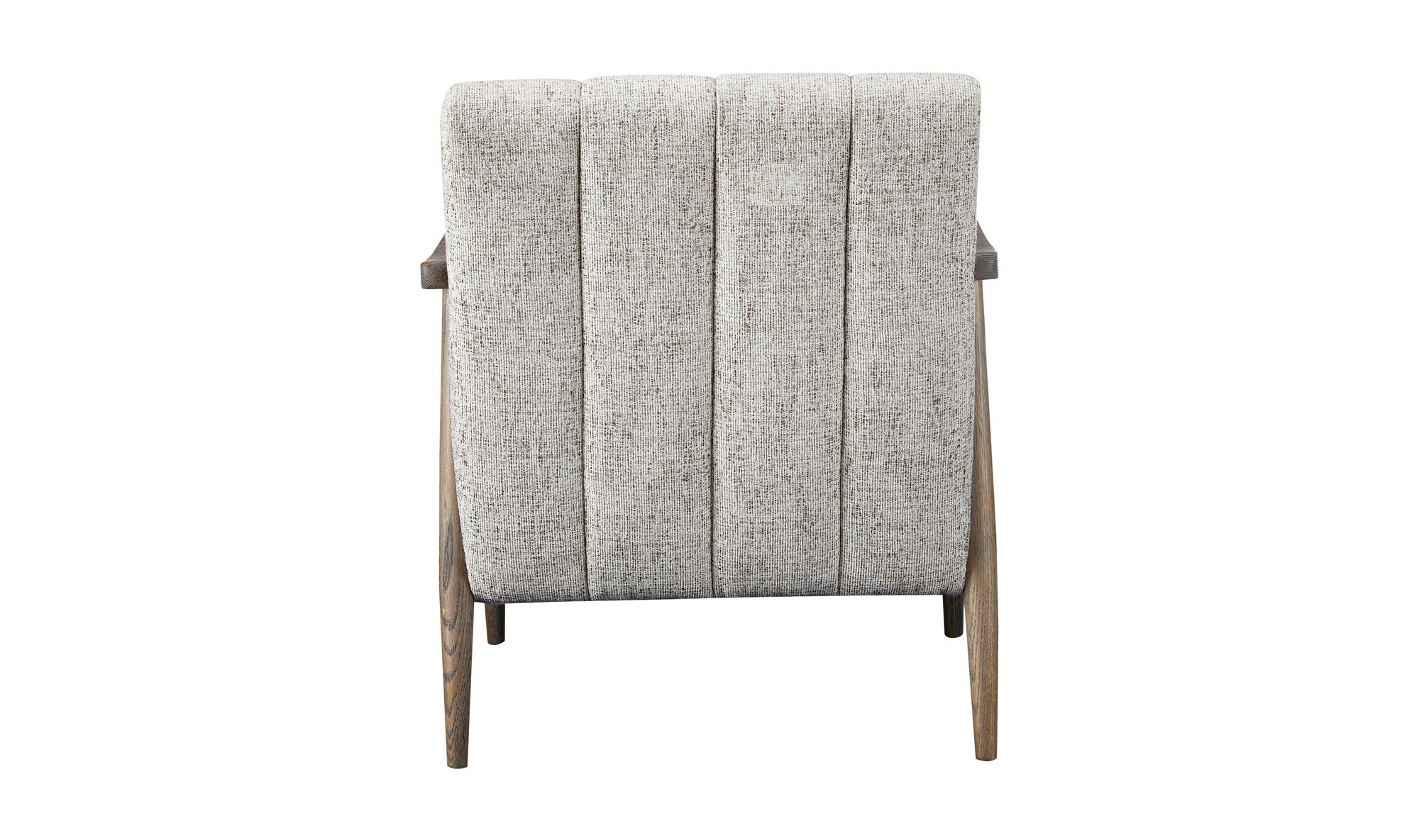 Moe's Aster Rustic Accent Chair - Pebbled Beige