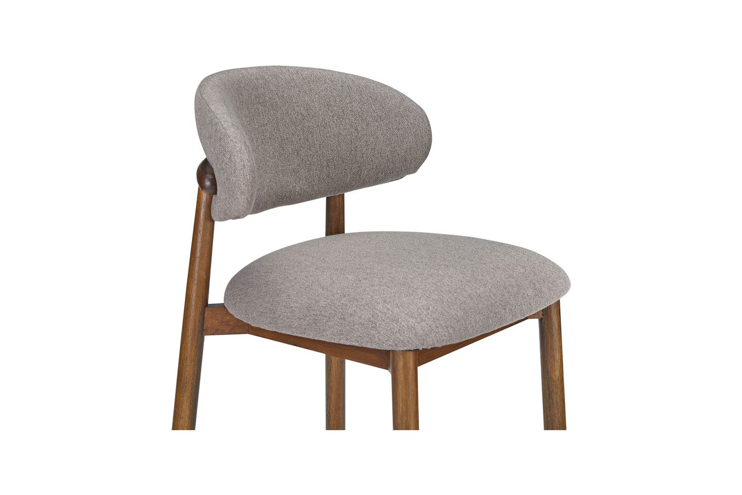 Moe's Ellie Mid-Century Modern Dining Chair - Light Brown