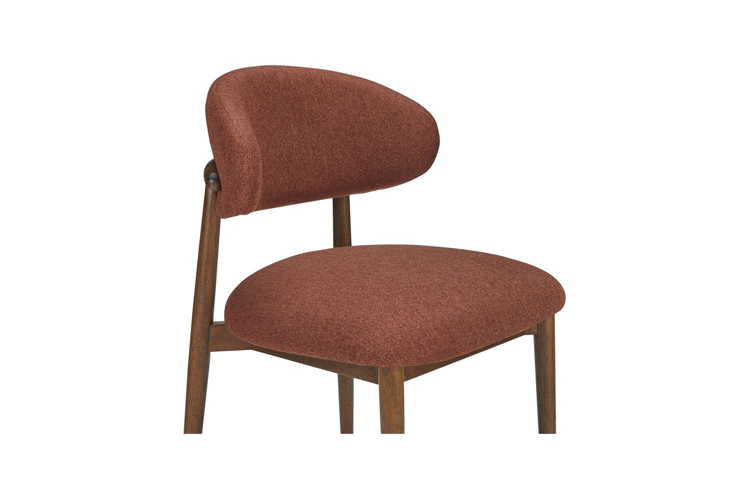 Moe's Ellie Mid-Century Modern Dining Chair - Rust