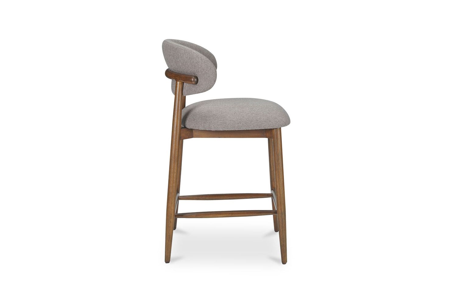 Moe's Ellie Mid-Century Modern Counter Stool - Light Brown