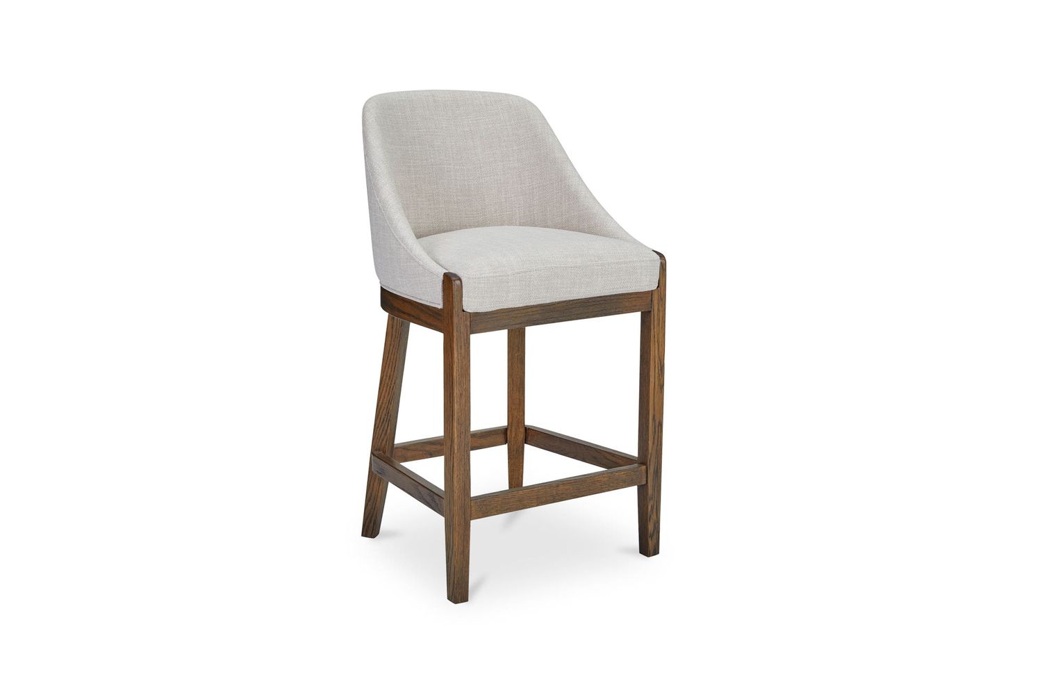 Moe's Edward Rustic Counter Stool - Heather Beige