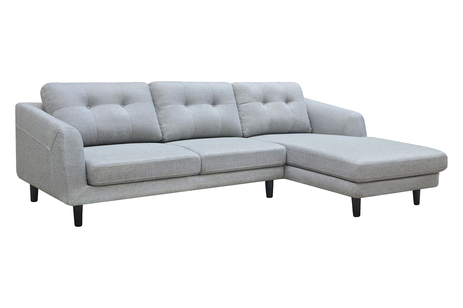 Moe's Corey Sectional - Dark Gray, Right Facing