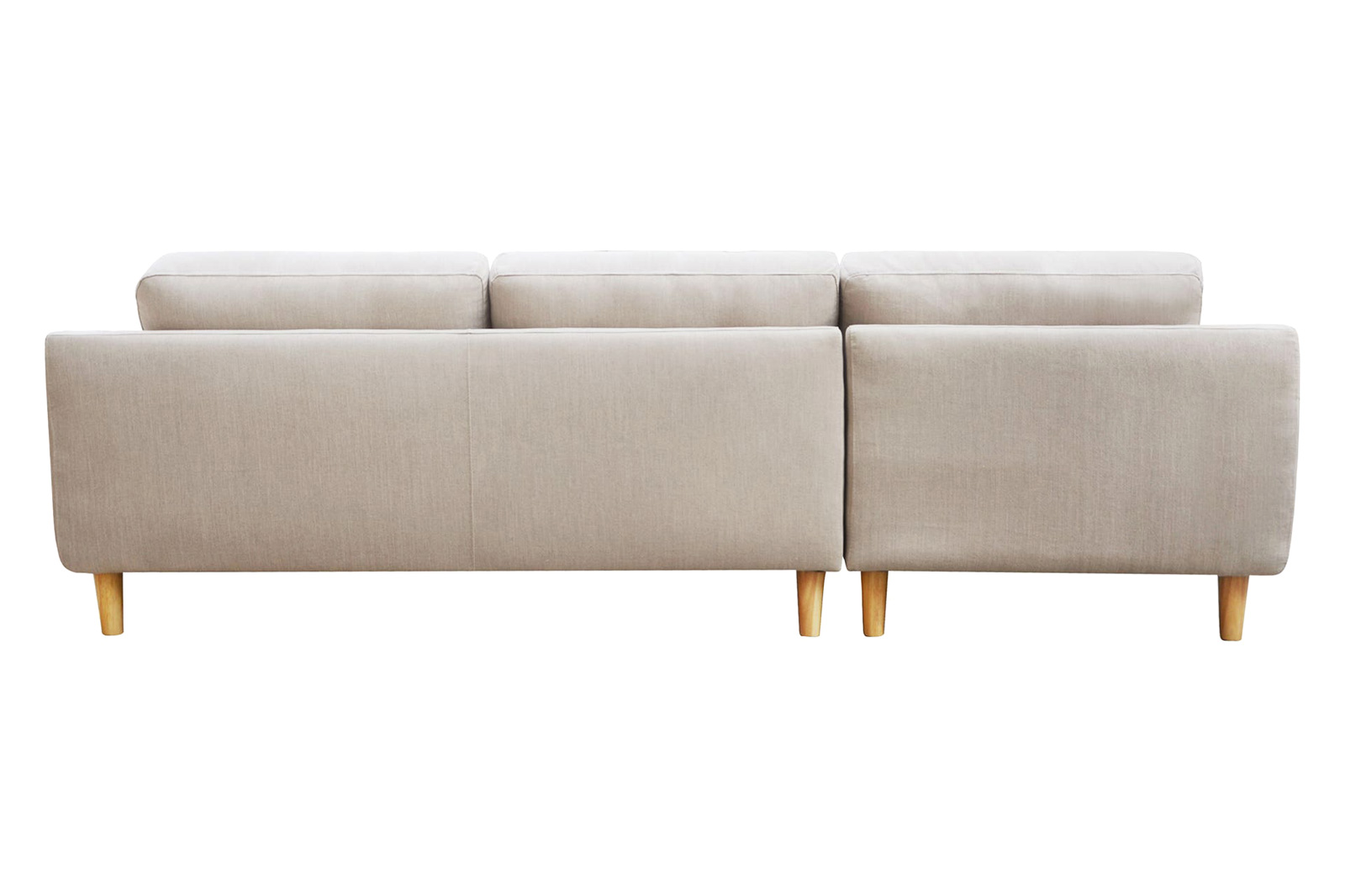 Moe's Corey Sectional - Beige, Left Facing