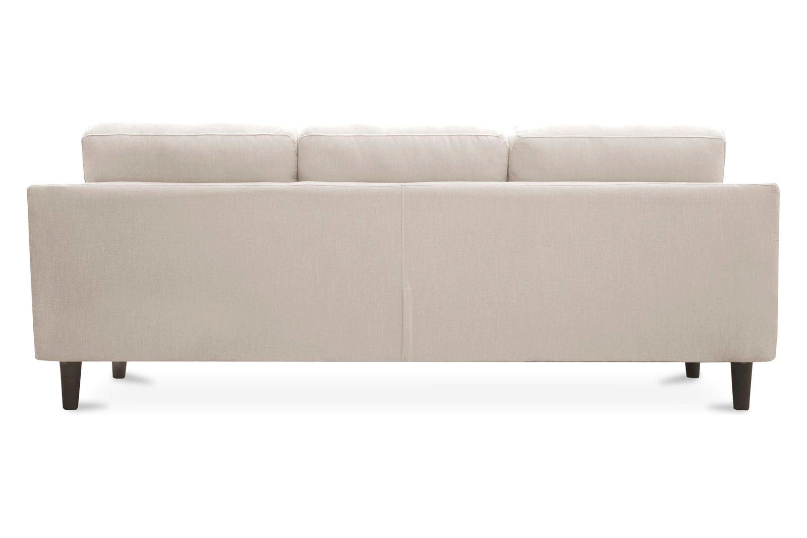 Moe's Belagio Sofa Bed With Chaise - Beige, Left Facing