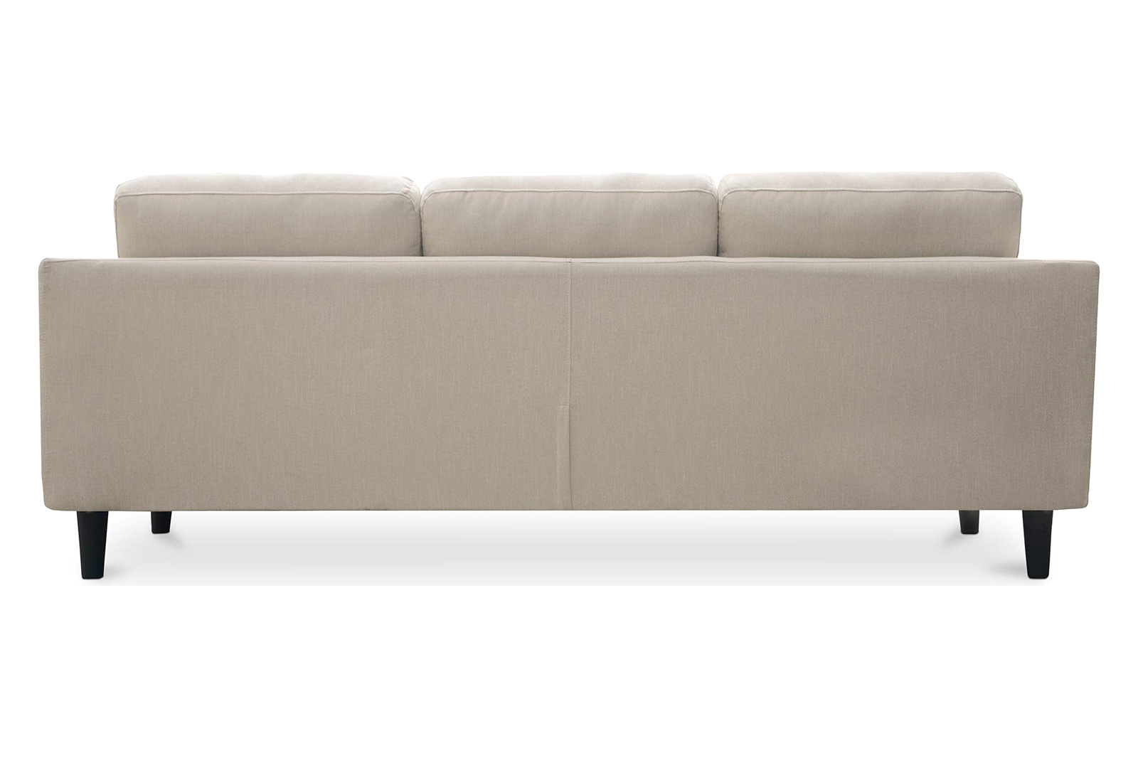 Moe's Belagio Sofa Bed With Chaise - Beige, Right Facing