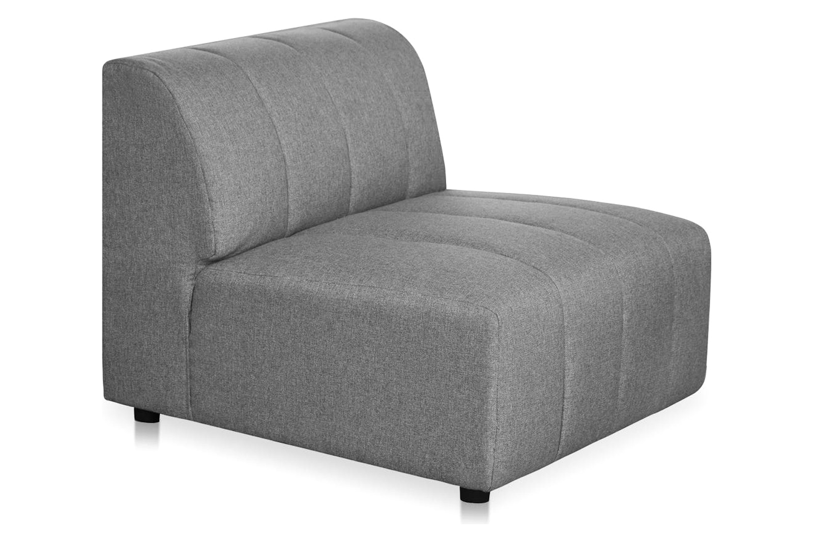 Moe's Lyric Slipper Chair - Gray