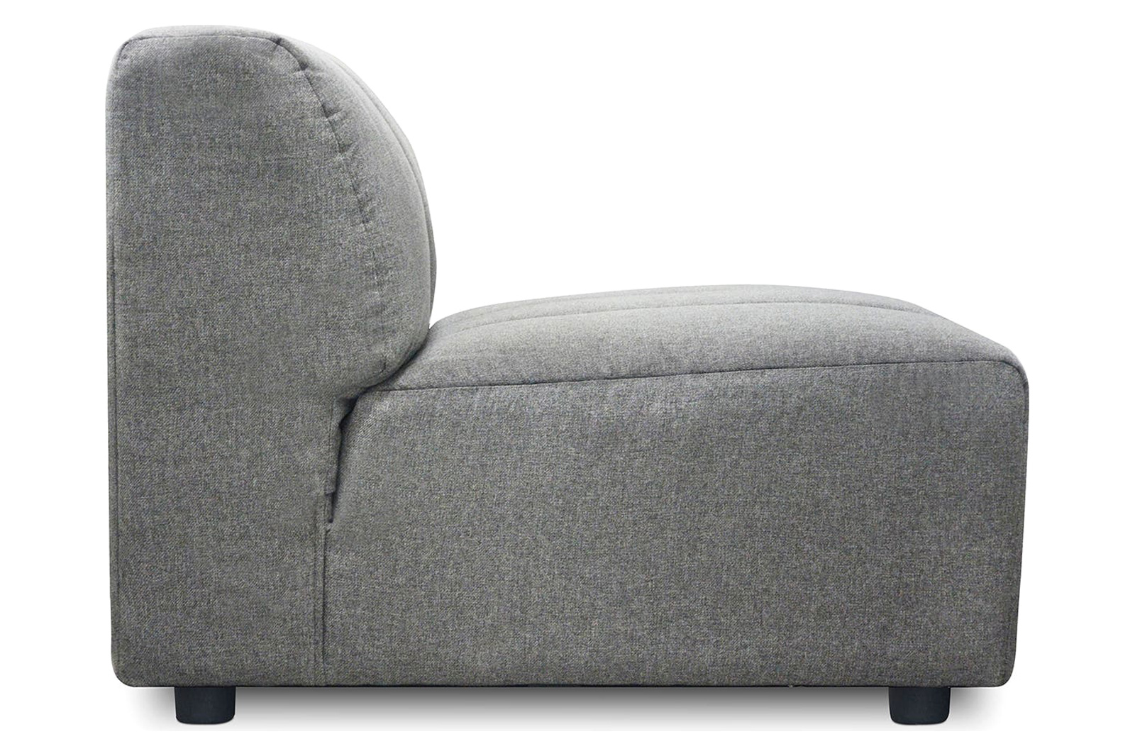 Moe's Lyric Slipper Chair - Gray