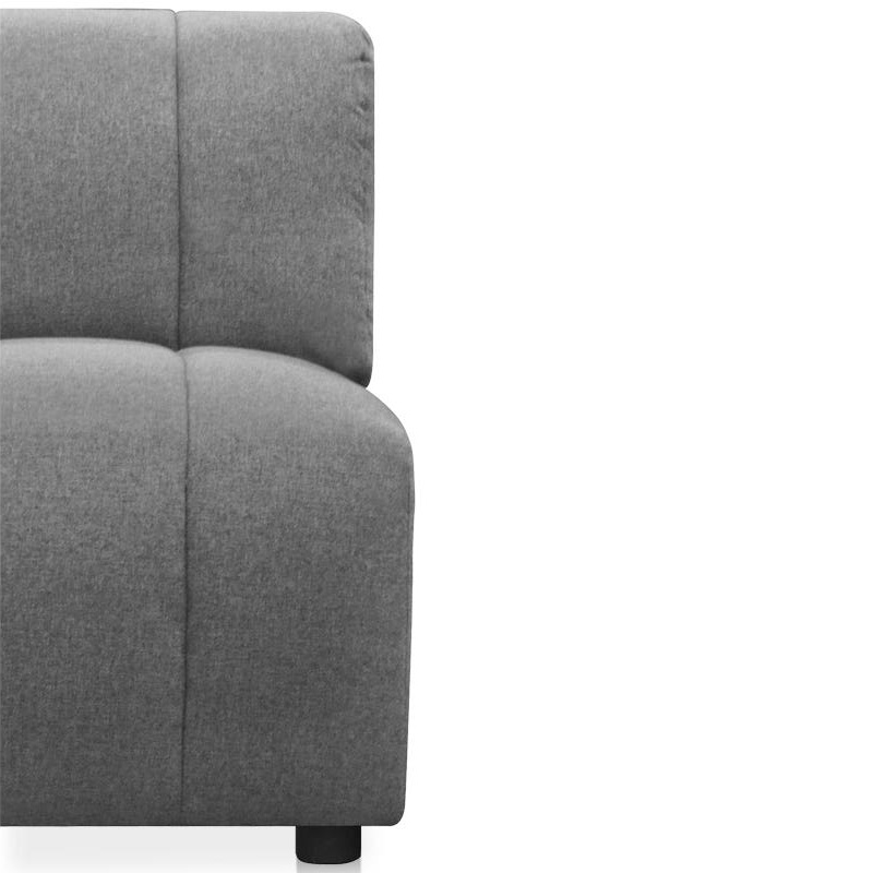 Moe's Lyric Slipper Chair - Gray