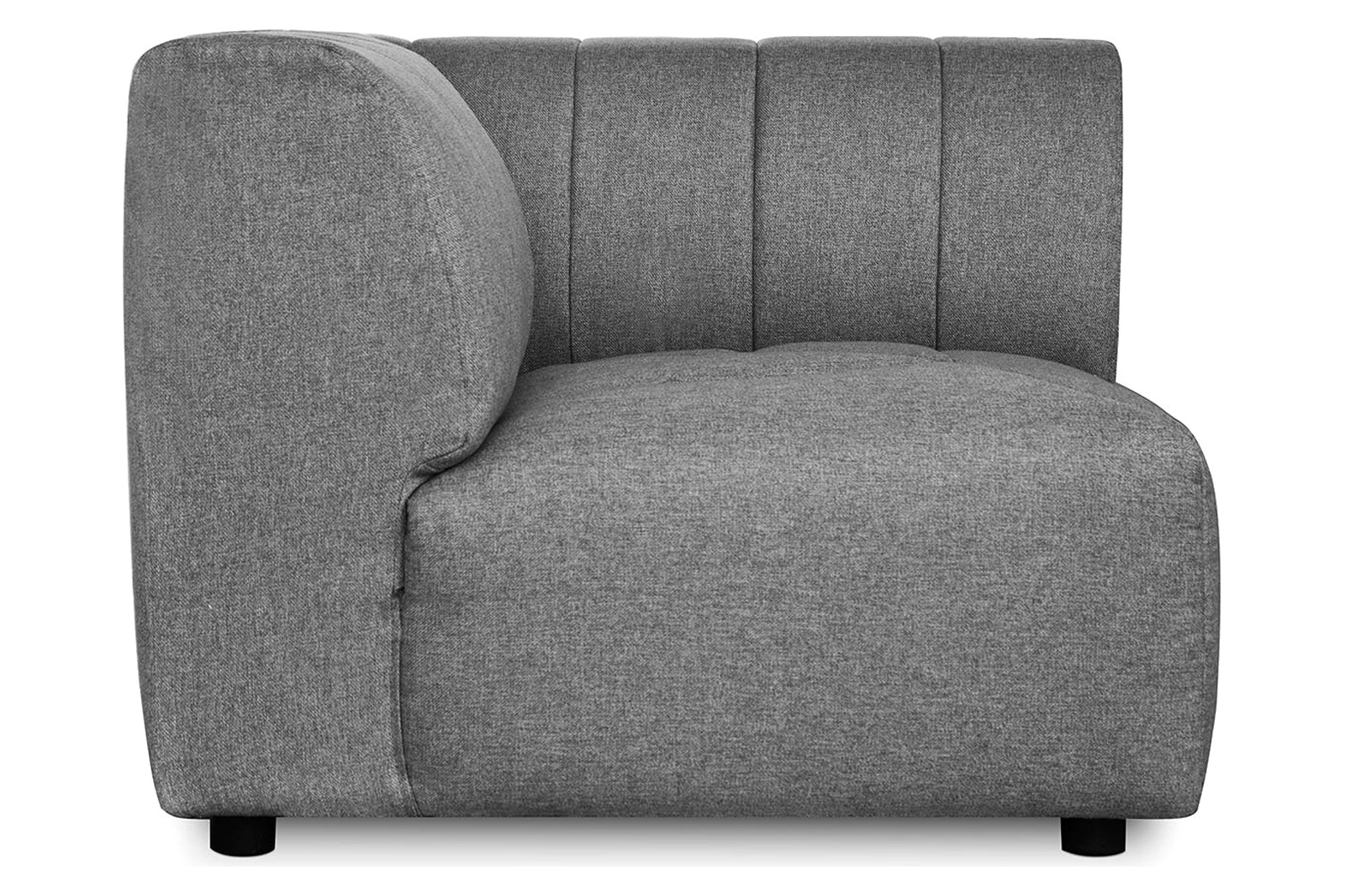 Moe's Lyric Corner Chair - Gray