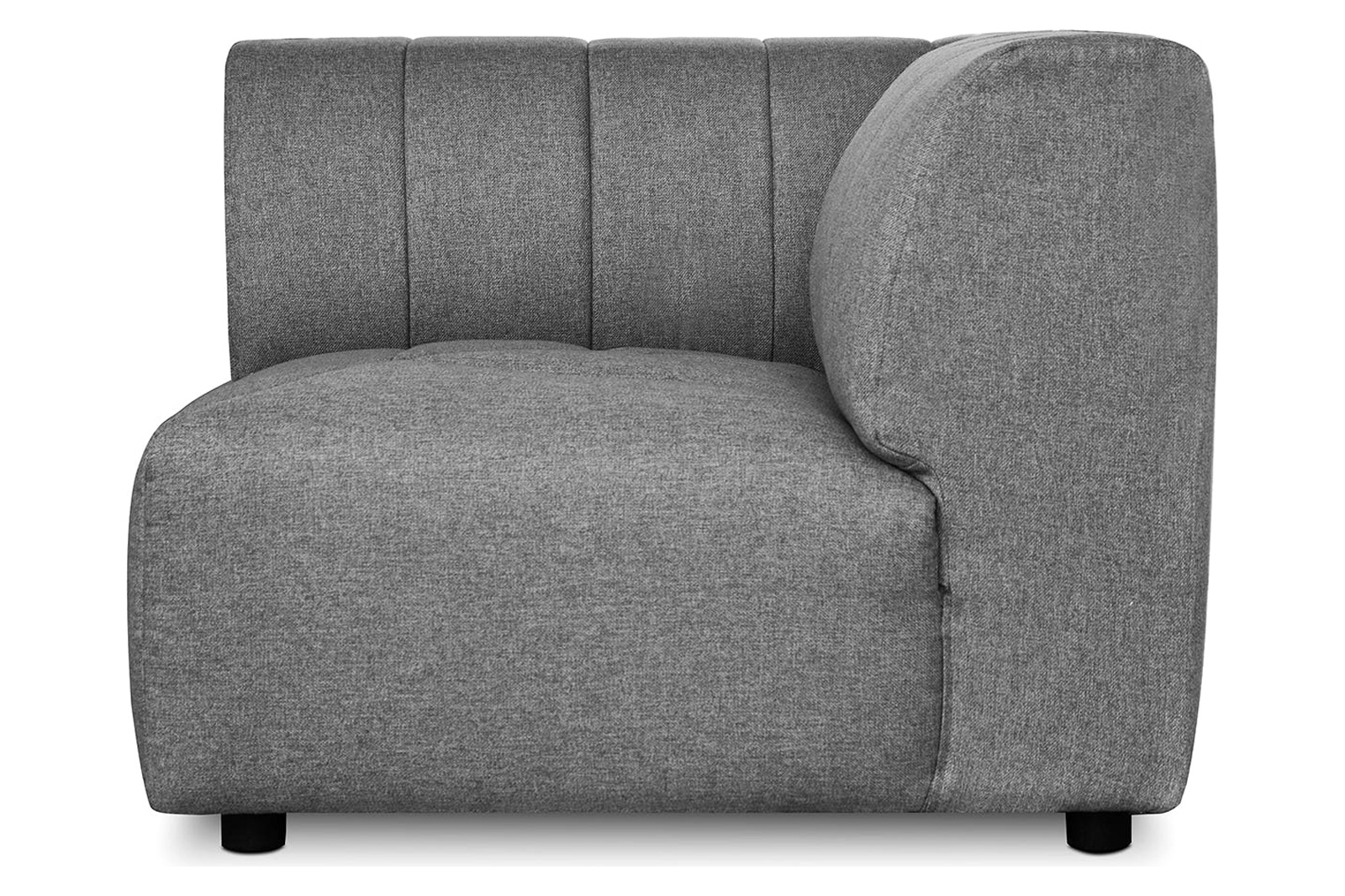 Moe's Lyric Corner Chair - Gray