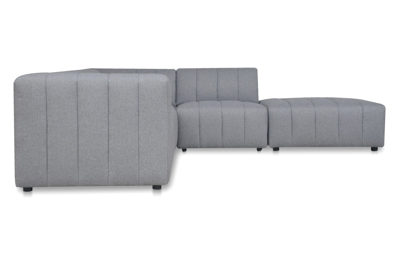 Moe's Lyric Dream Modular Sectional - Gray, Right Chaise