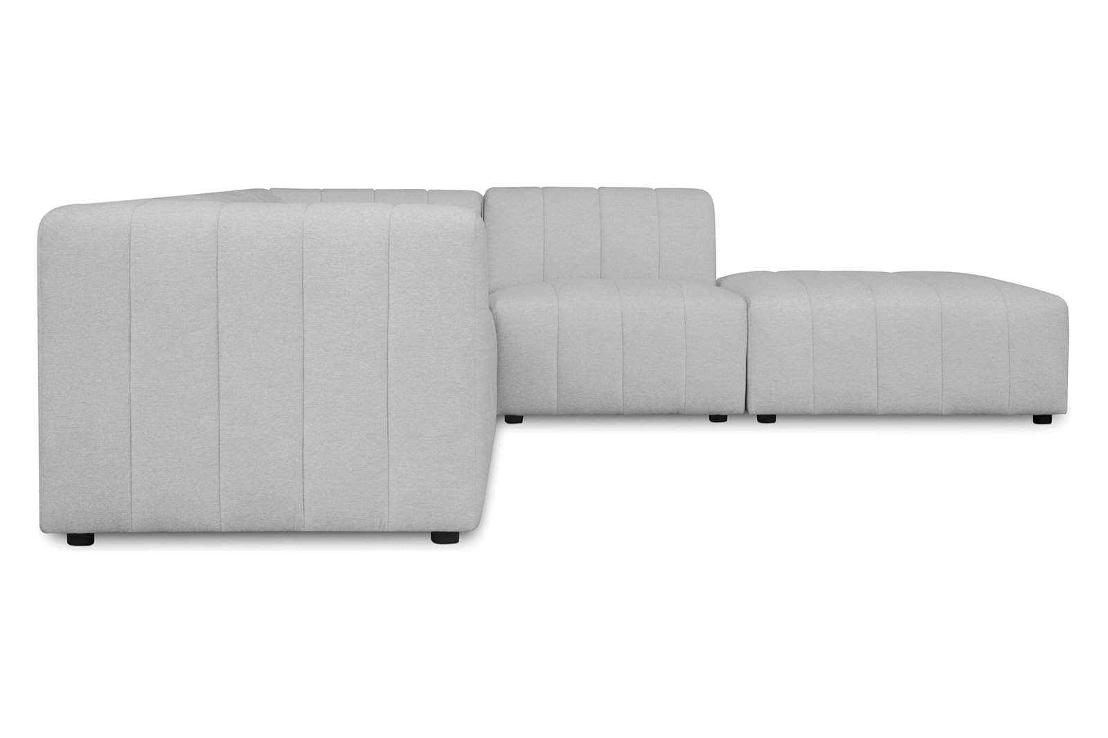 Moe's Lyric Dream Modular Sectional - Beige, Right Chaise