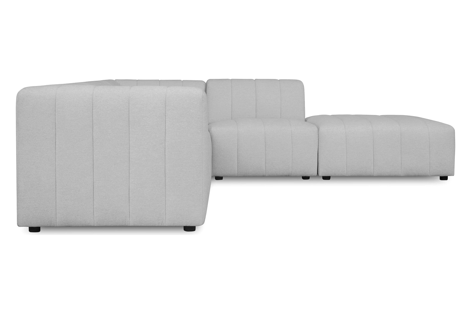 Moe's Lyric Dream Modular Sectional - Beige, Left Chaise