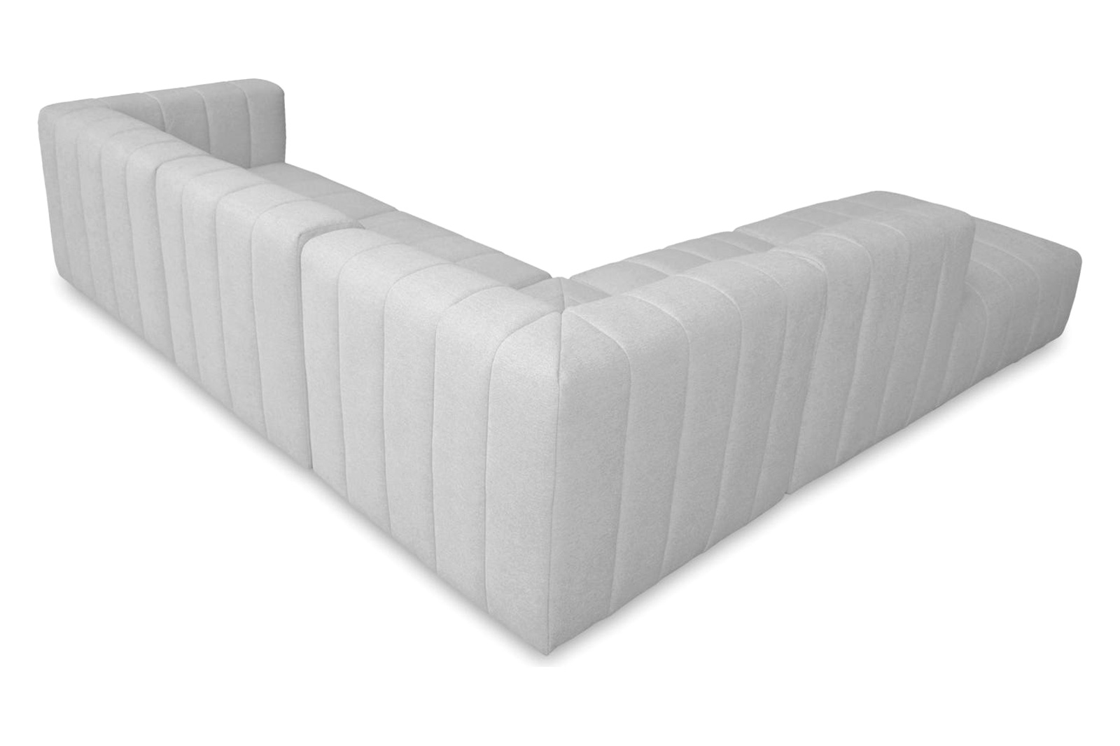 Moe's Lyric Dream Modular Sectional - Beige, Left Chaise