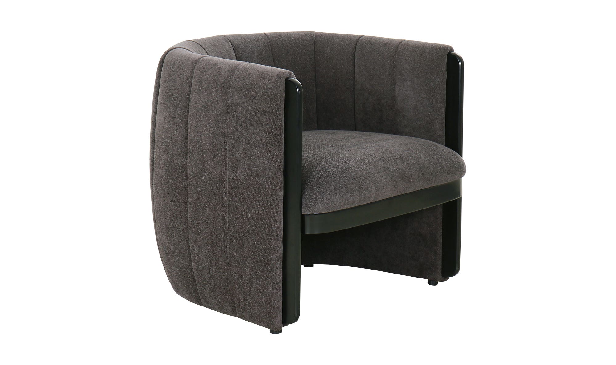 Moe's™ Francis Contemporary Accent Chair - Dark Gray