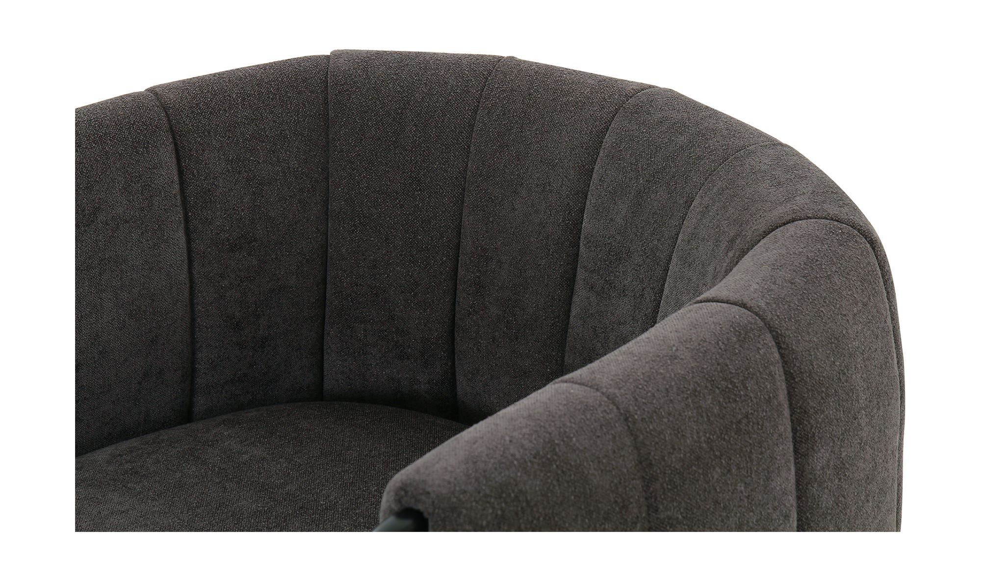 Moe's™ Francis Contemporary Accent Chair - Dark Gray