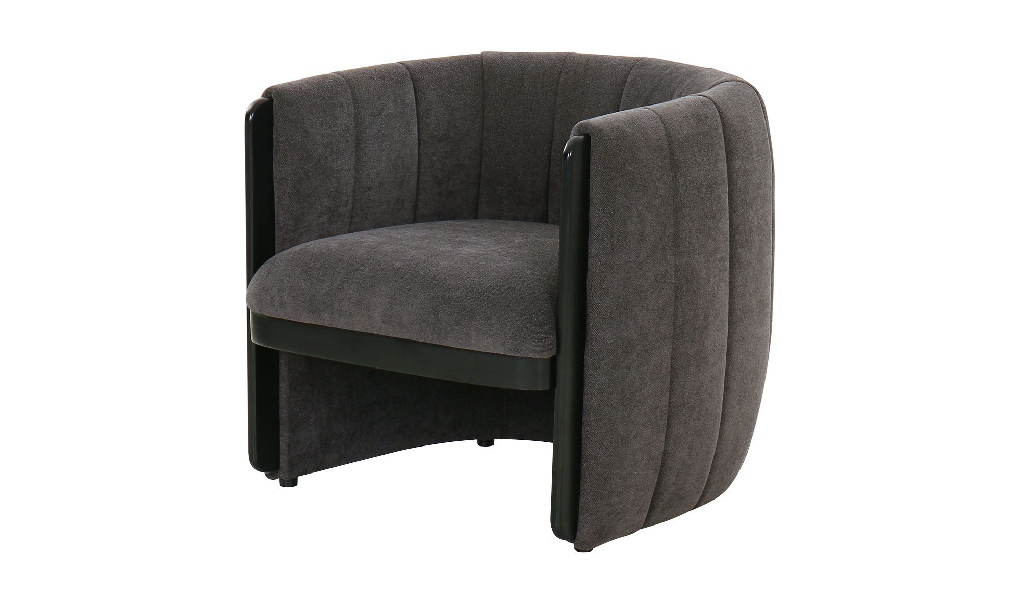 Moe's™ Francis Contemporary Accent Chair - Dark Gray