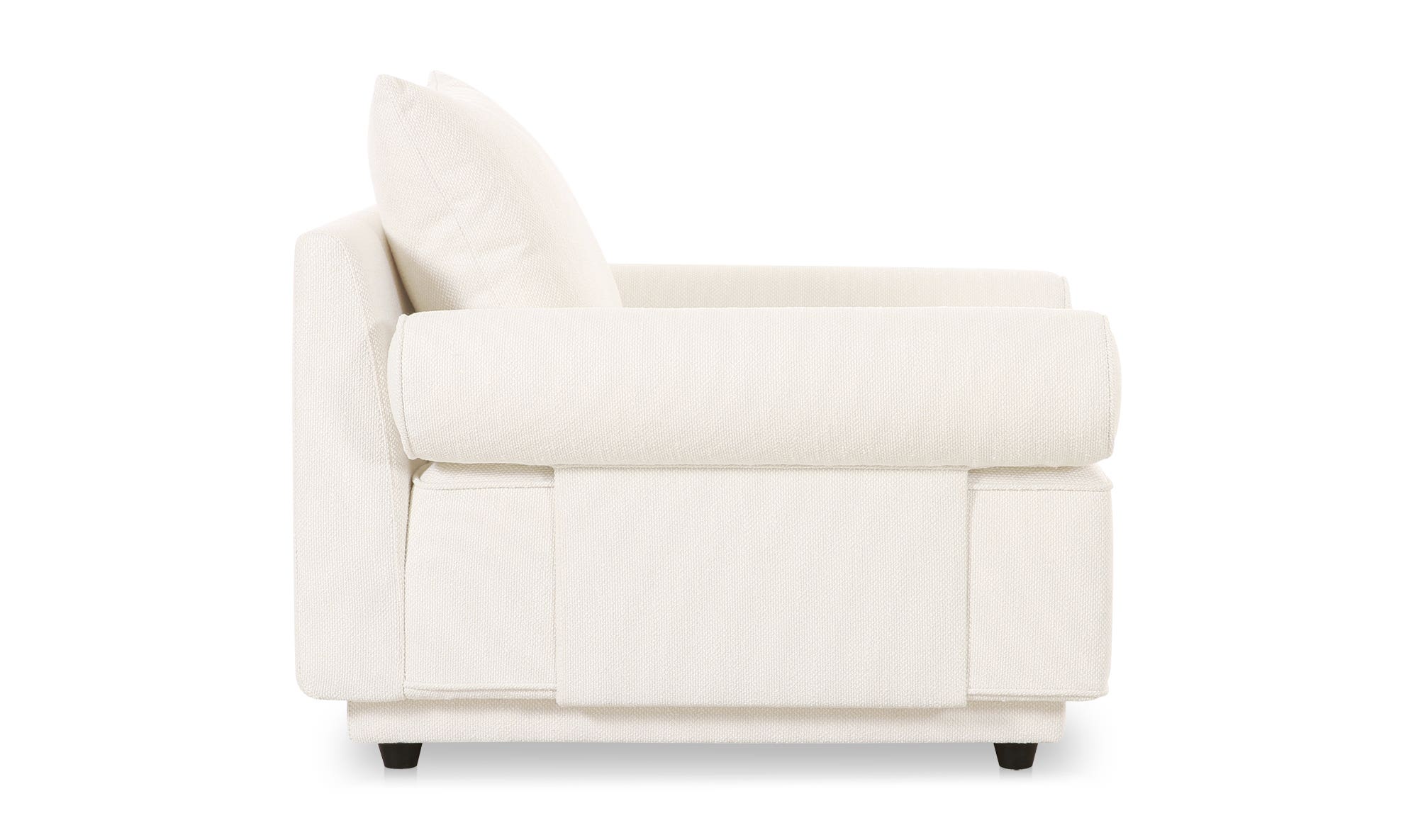 Moe's Rosello Contemporary Armchair - White