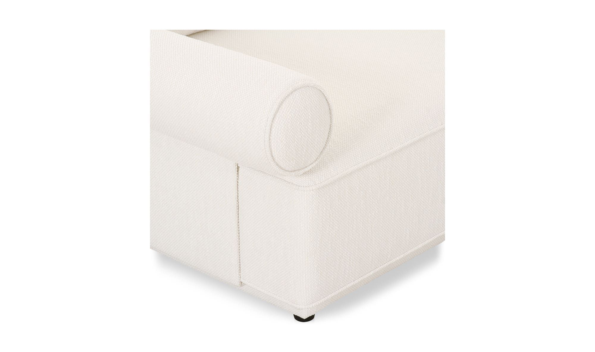 Moe's Rosello Contemporary Armchair - White