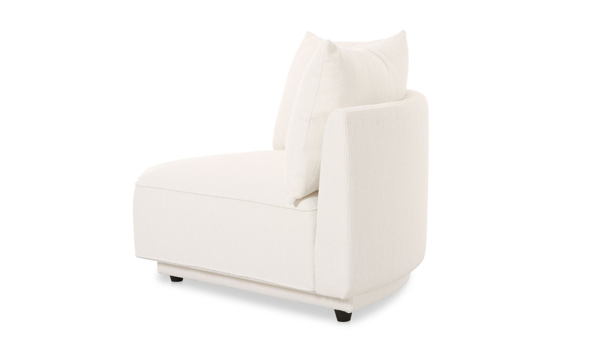 Moe's Rosello Contemporary Corner Chair - White