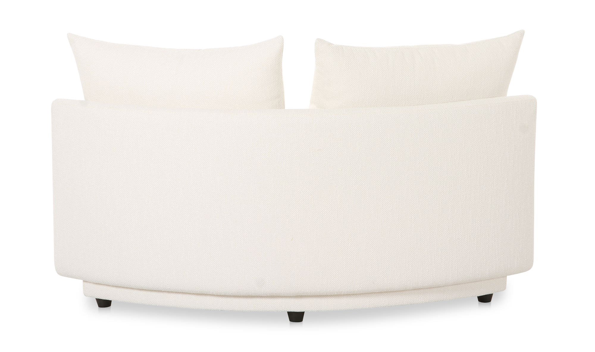 Moe's Rosello Contemporary Corner Chair - White