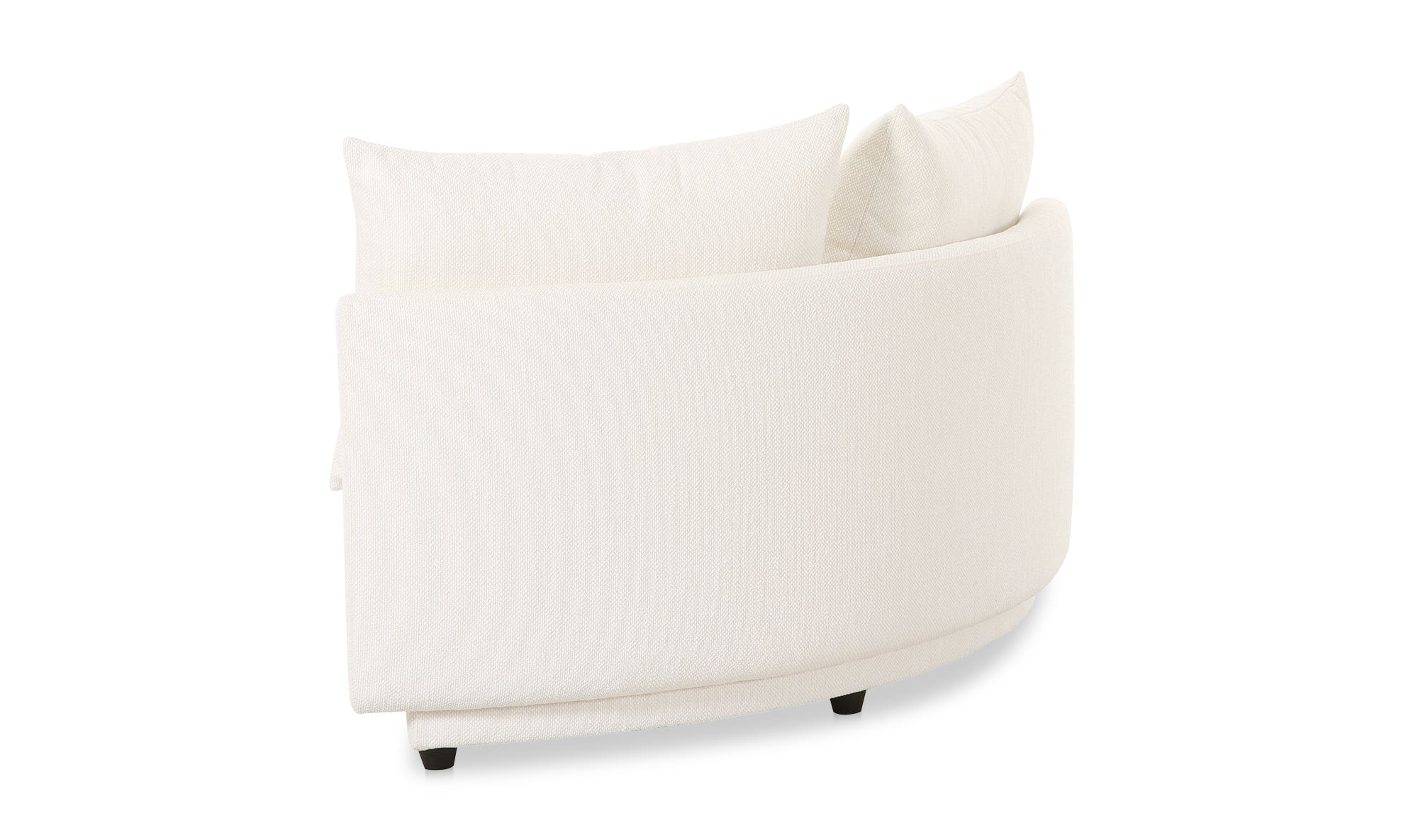 Moe's Rosello Contemporary Corner Chair - White