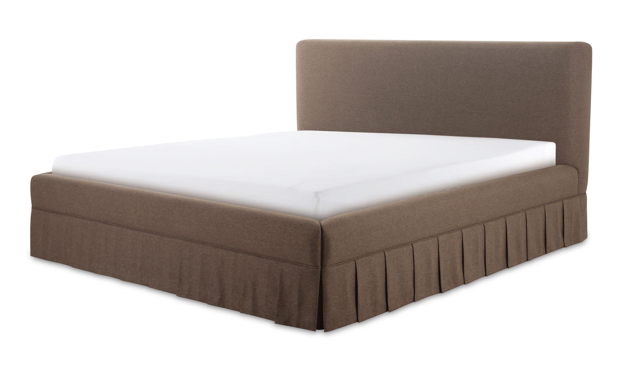 Moe's Maren Contemporary Queen Size Bed - Brown