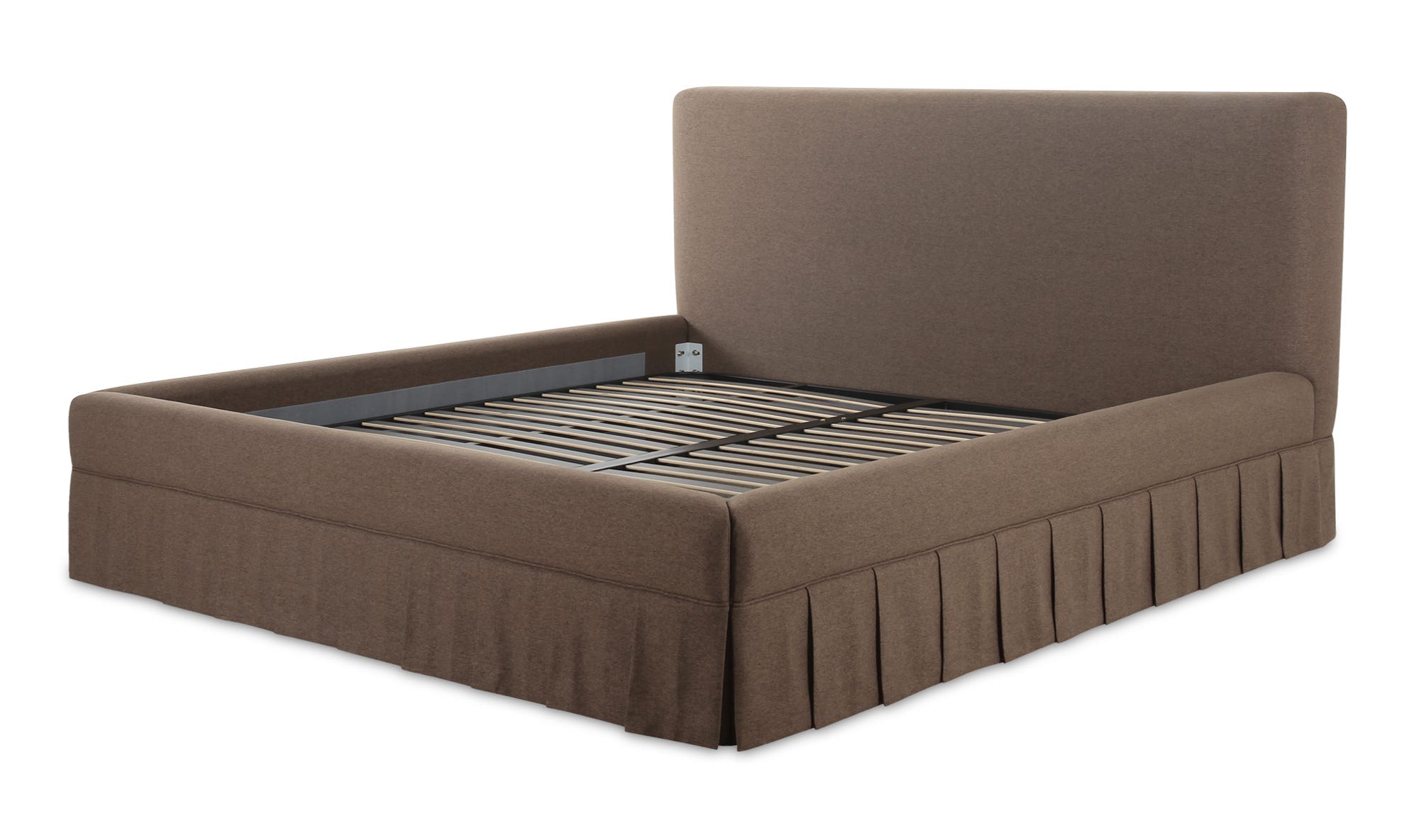 Moe's Maren Contemporary Queen Size Bed - Brown