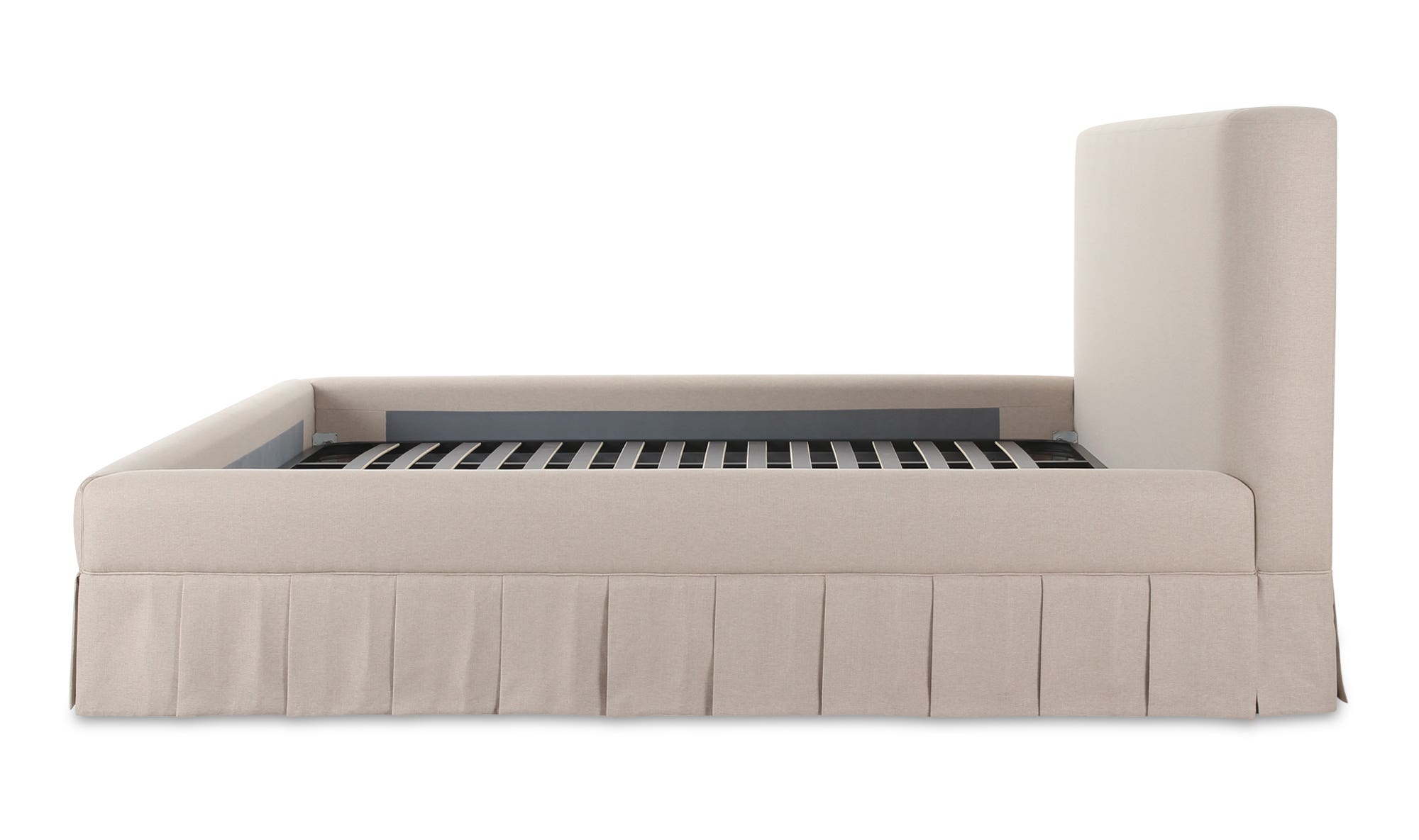 Moe's Maren Contemporary King Size Bed - Beige