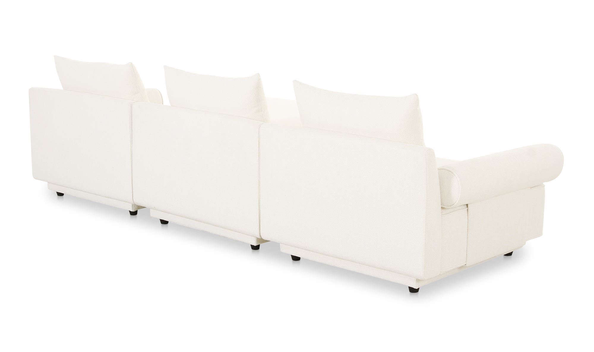 Moe's - Rosello Contemporary Modular Sofa in White