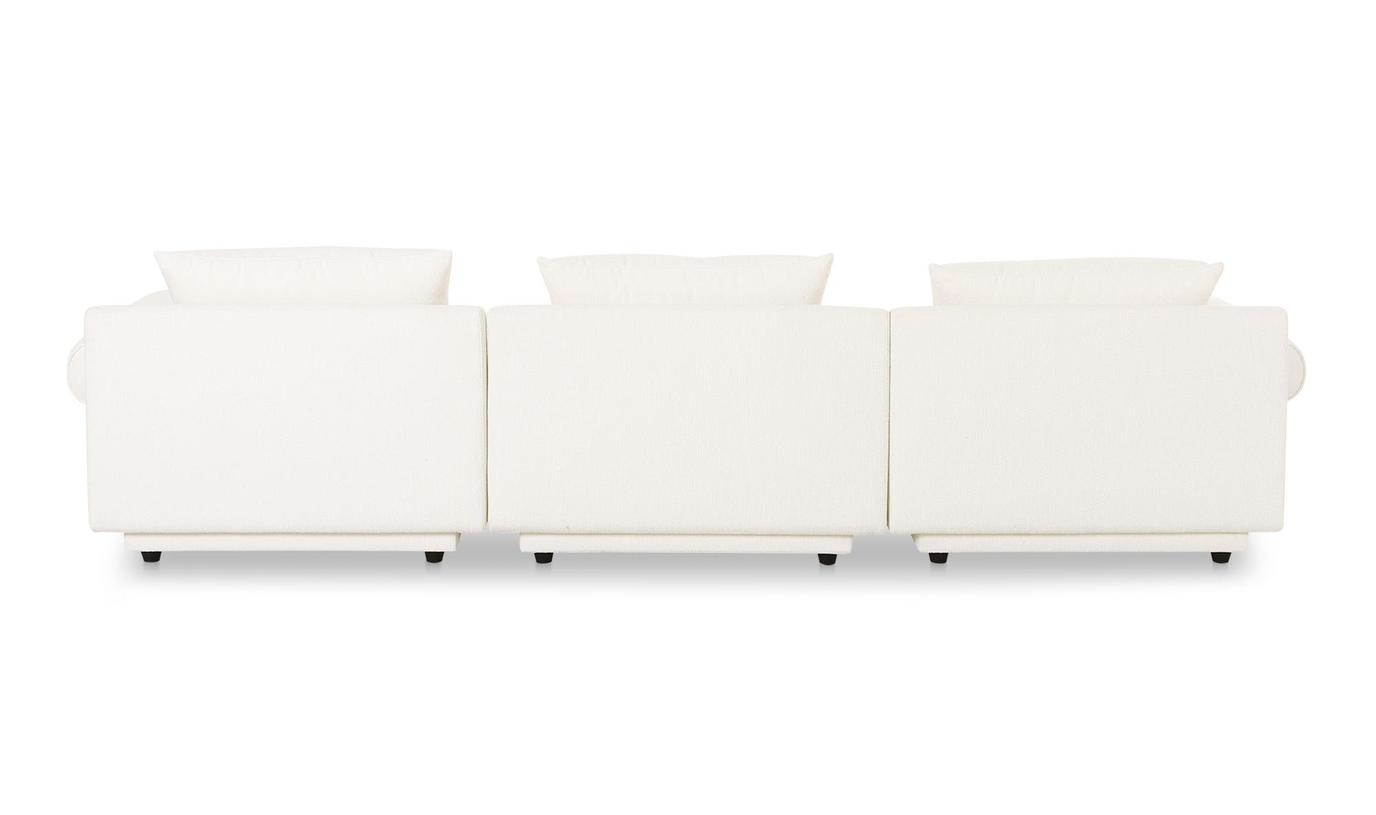 Moe's - Rosello Contemporary Modular Sofa in White