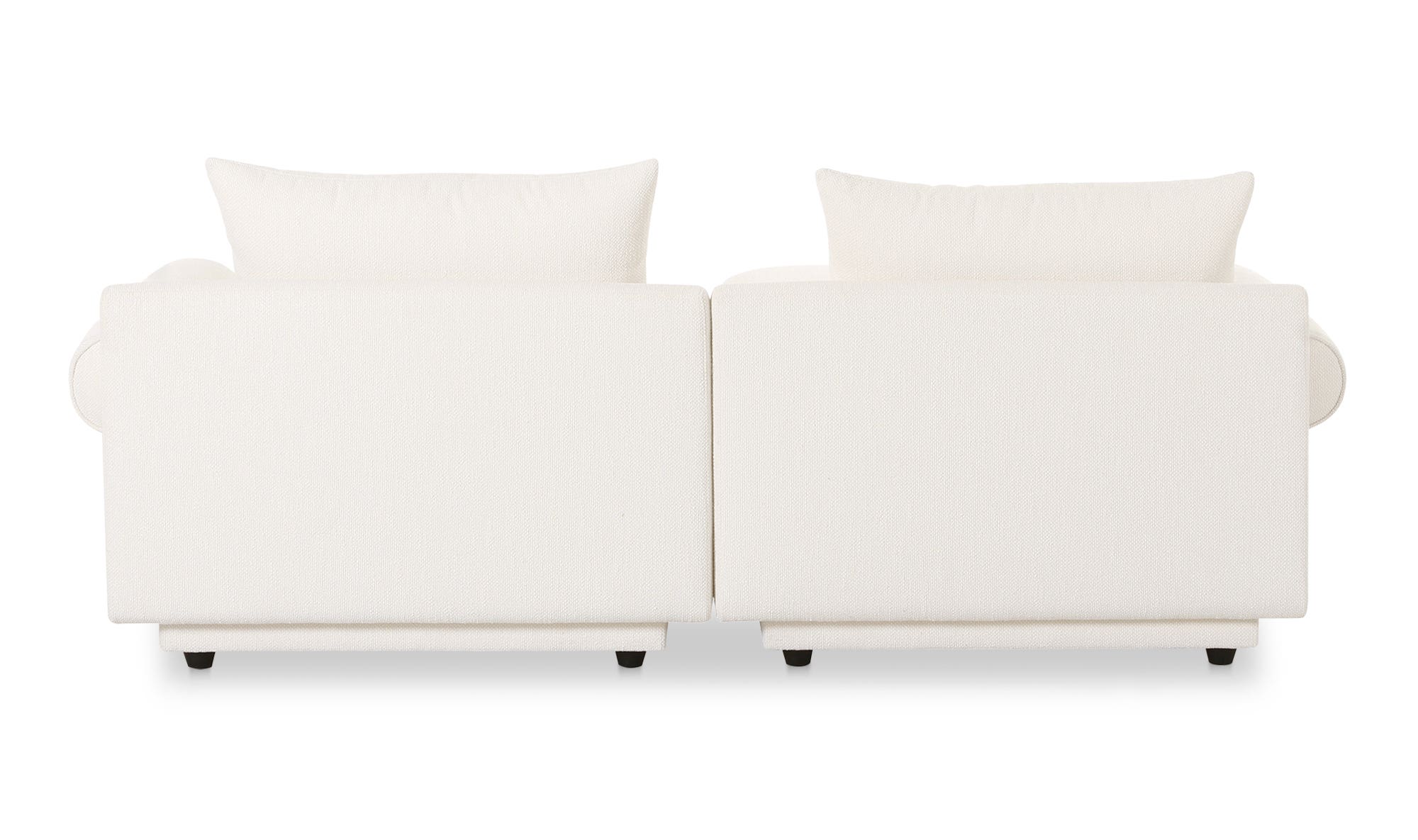 Moe's - Rosello Lounge Contemporary Sectional in White