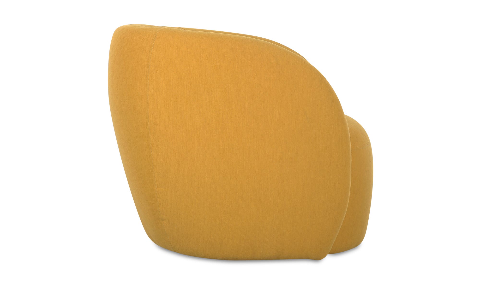 Moe's Rae Contemporary Outdoor Accent Chair - Deep Yellow