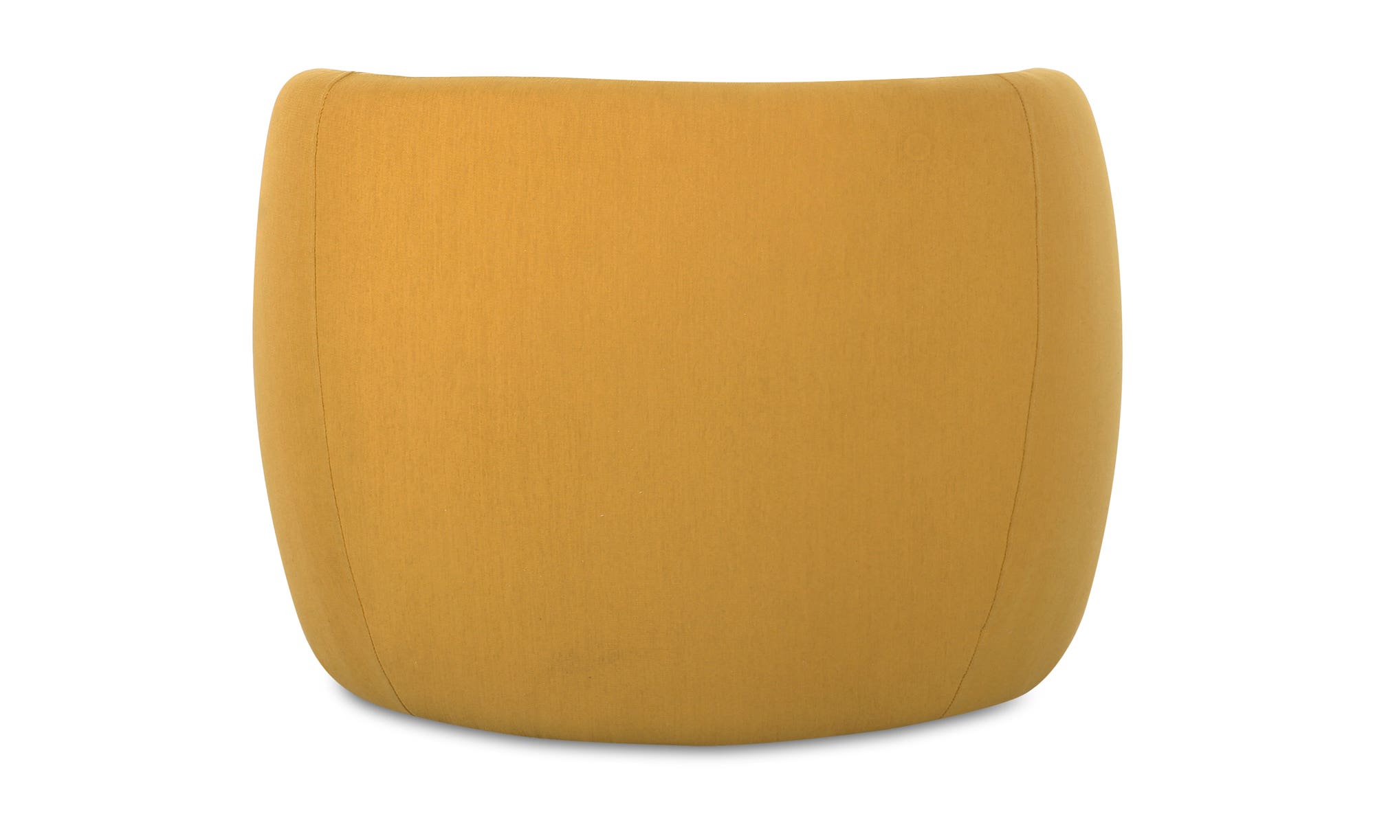 Moe's Rae Contemporary Outdoor Accent Chair - Deep Yellow