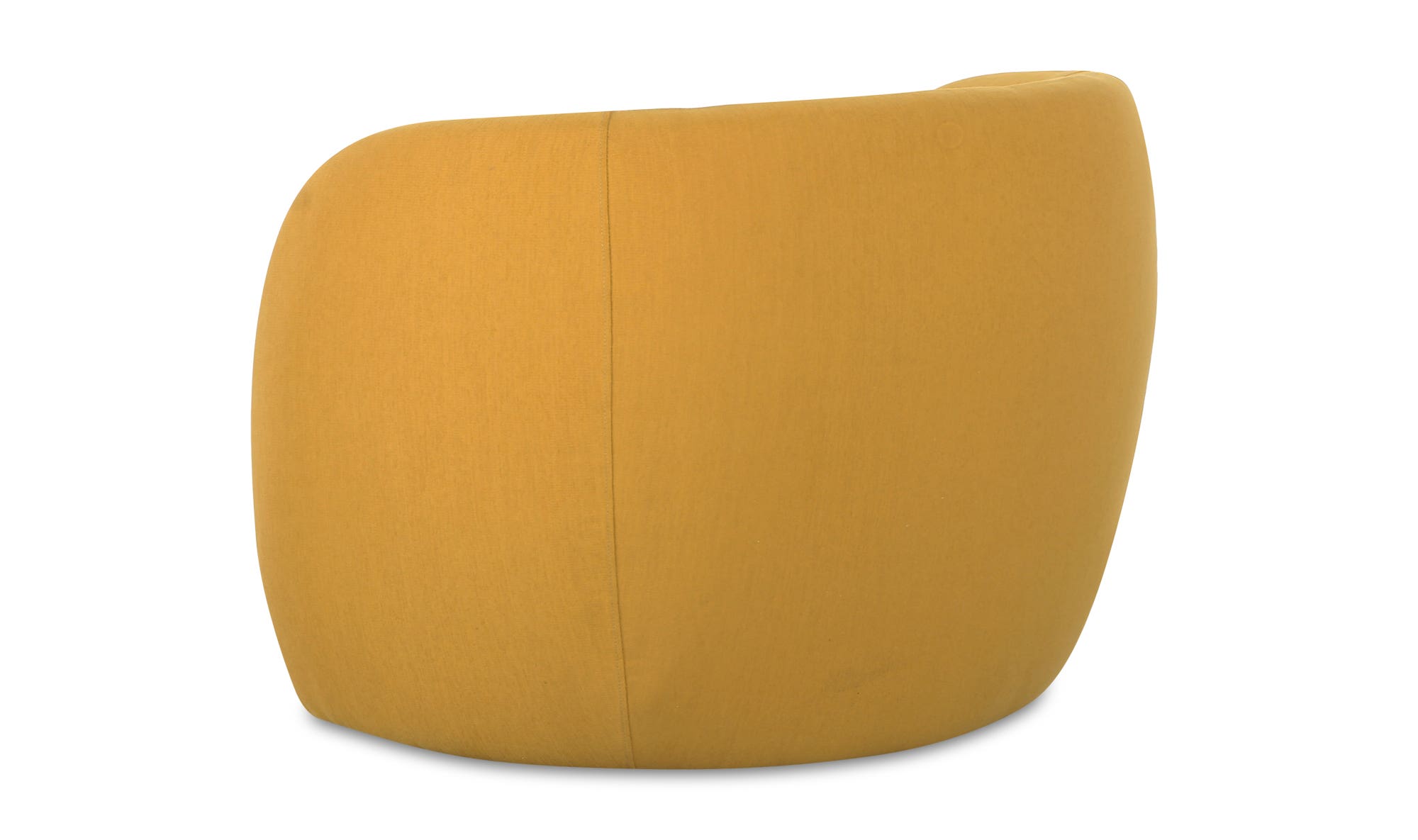 Moe's Rae Contemporary Outdoor Accent Chair - Deep Yellow