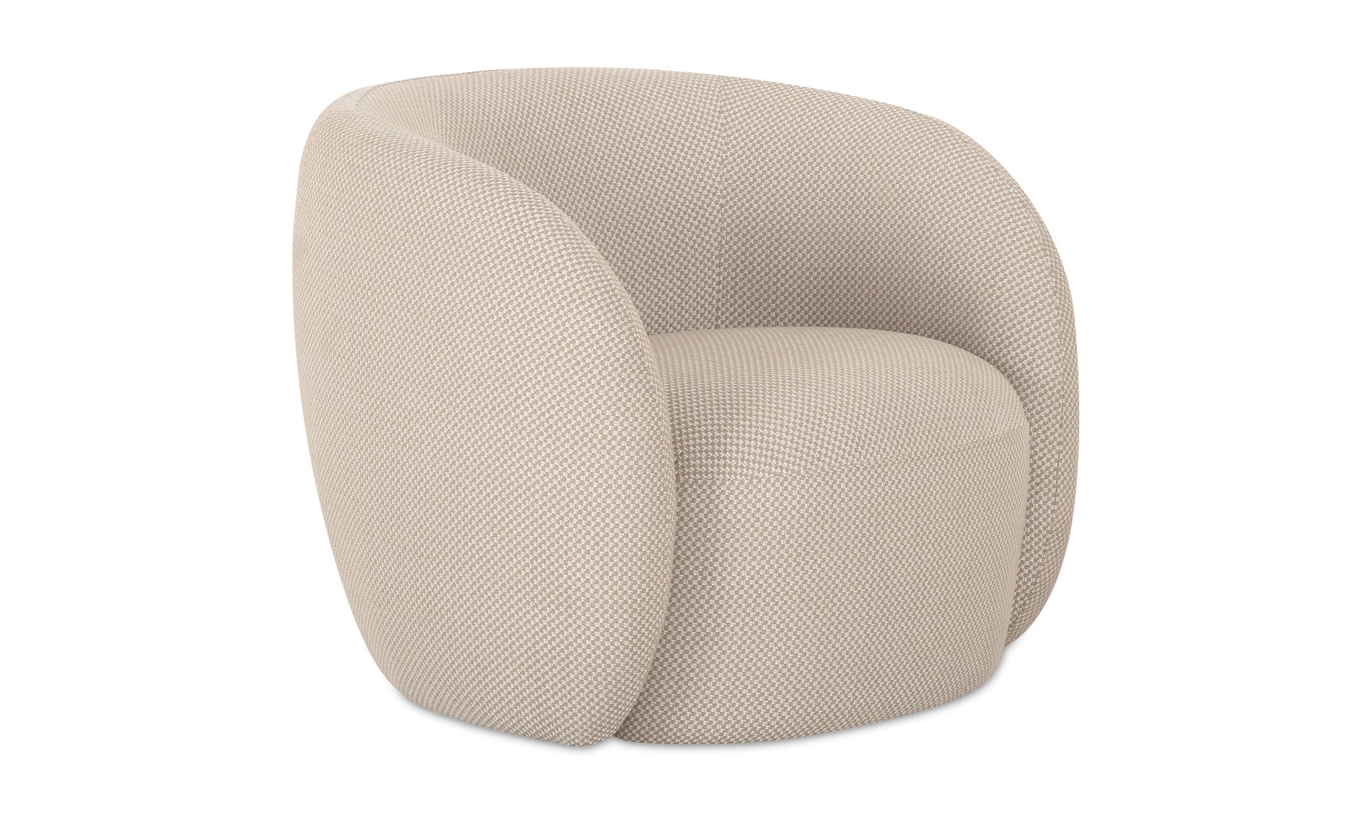 Moe's Rae Contemporary Outdoor Accent Chair - Beige Check