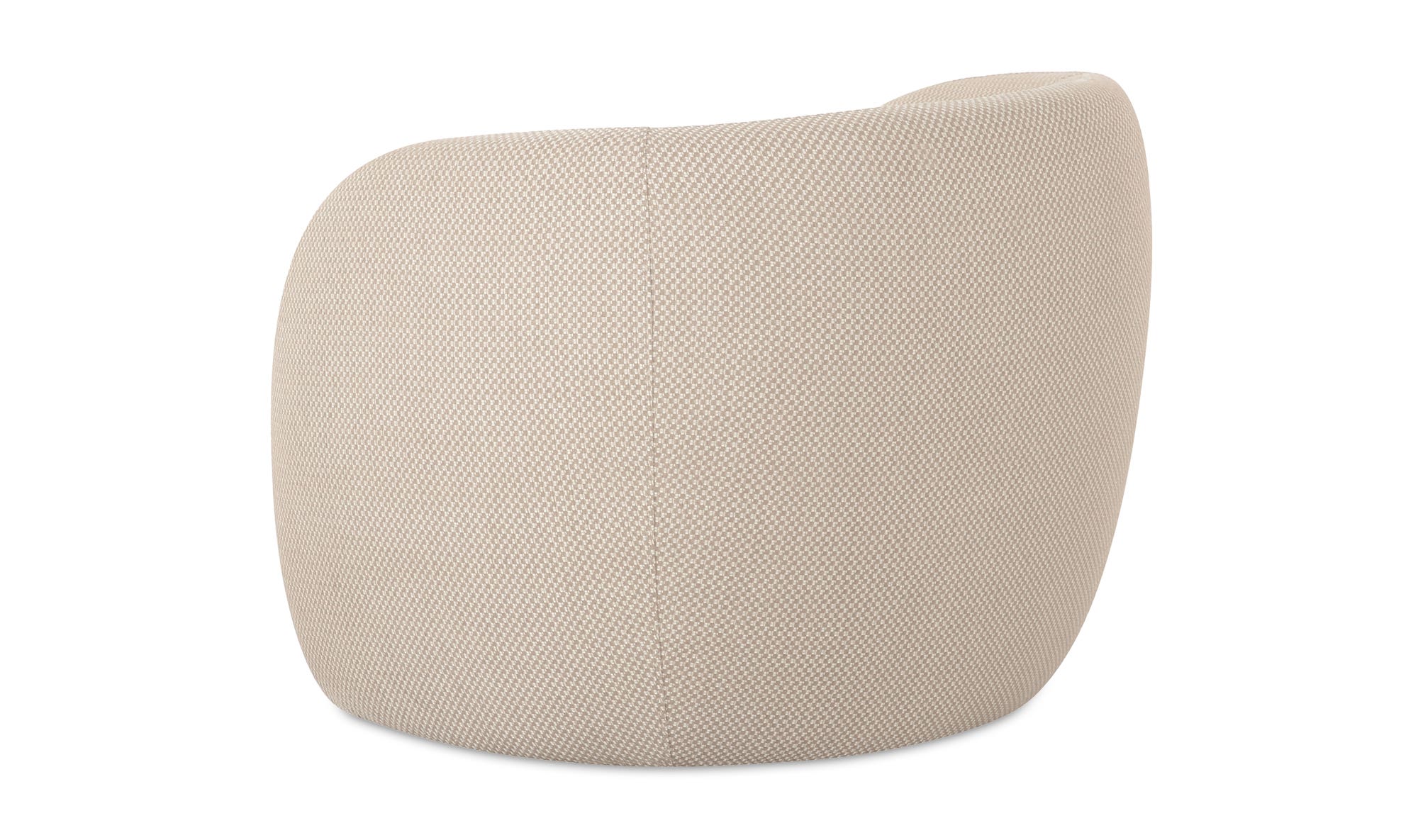 Moe's Rae Contemporary Outdoor Accent Chair - Beige Check