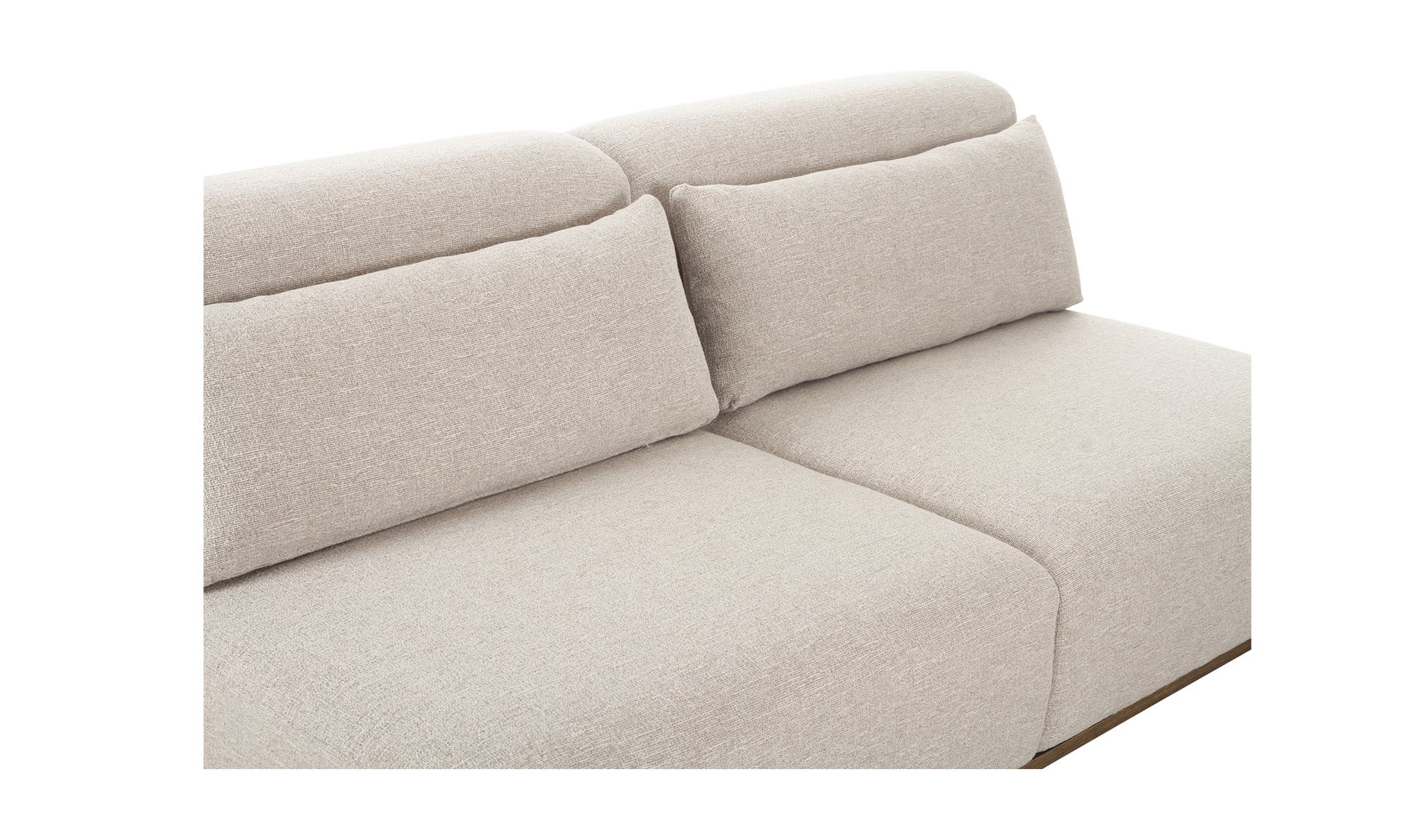 Moe's - June Rustic Sofa in Oatmeal