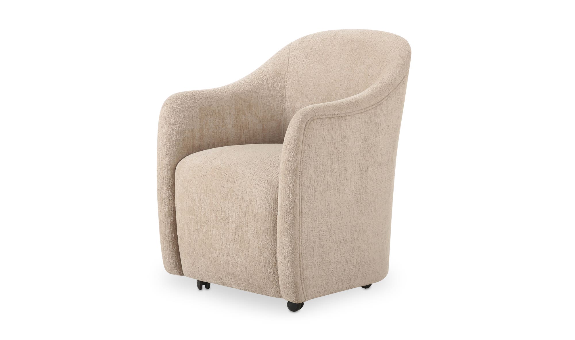 Moe's Drava Contemporary Dining Chair - Beige