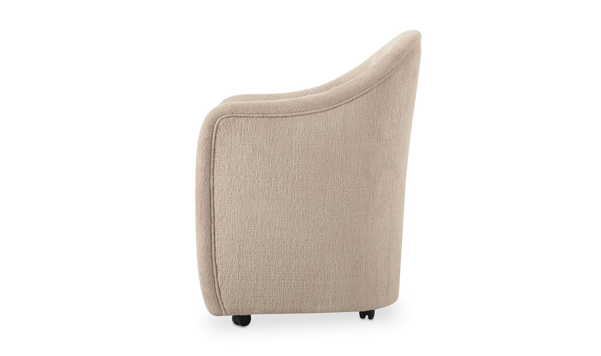 Moe's Drava Contemporary Dining Chair - Beige