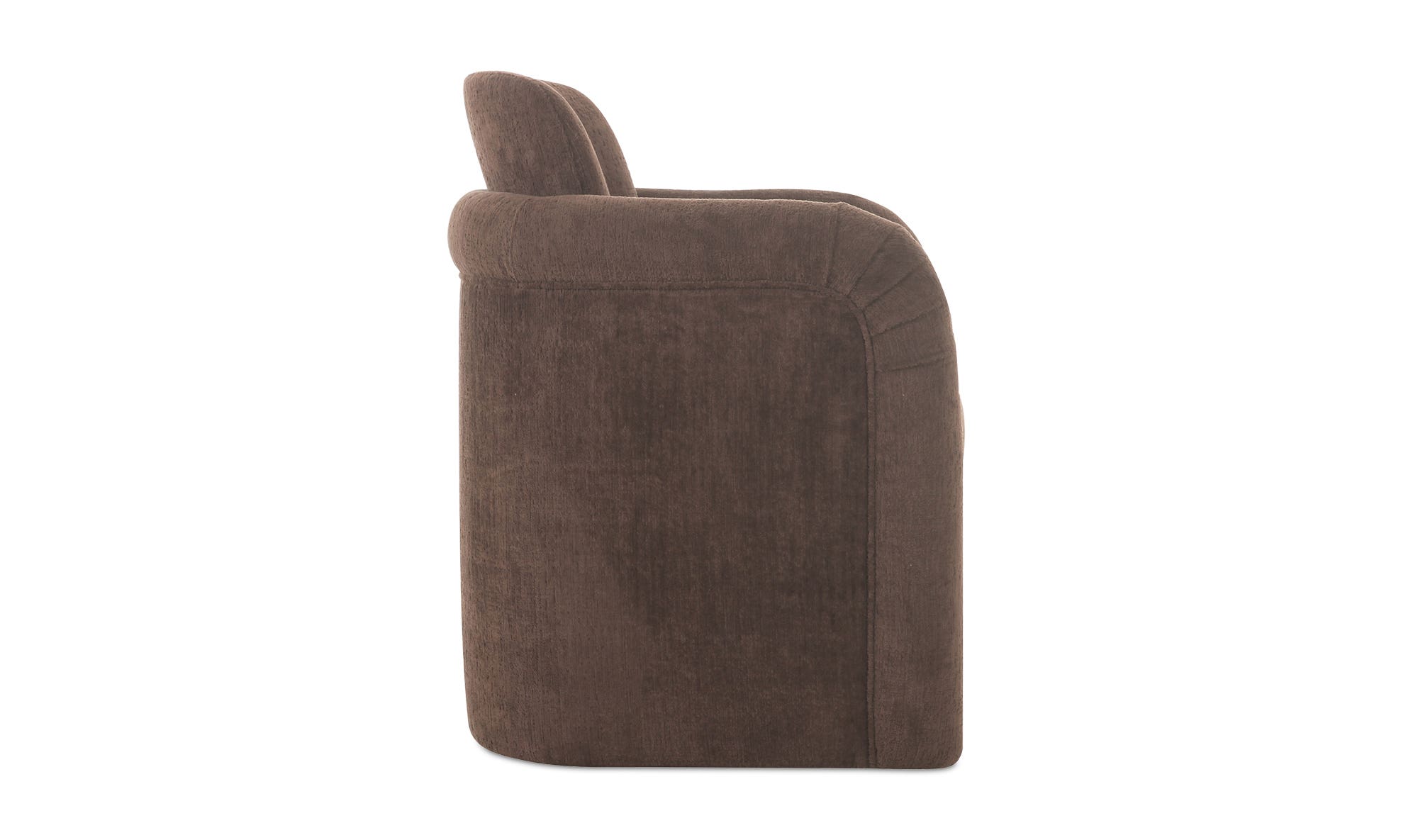 Moe's Mesto Contemporary Dining Chair - Dark Brown