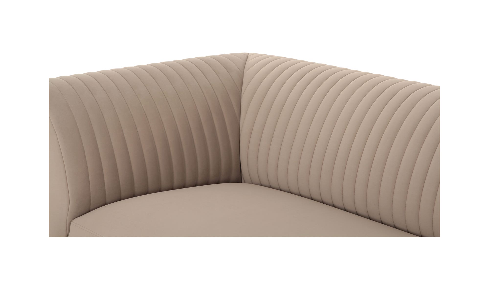 Moe's™ Zandro Contemporary Right Arm Sectional - Beige