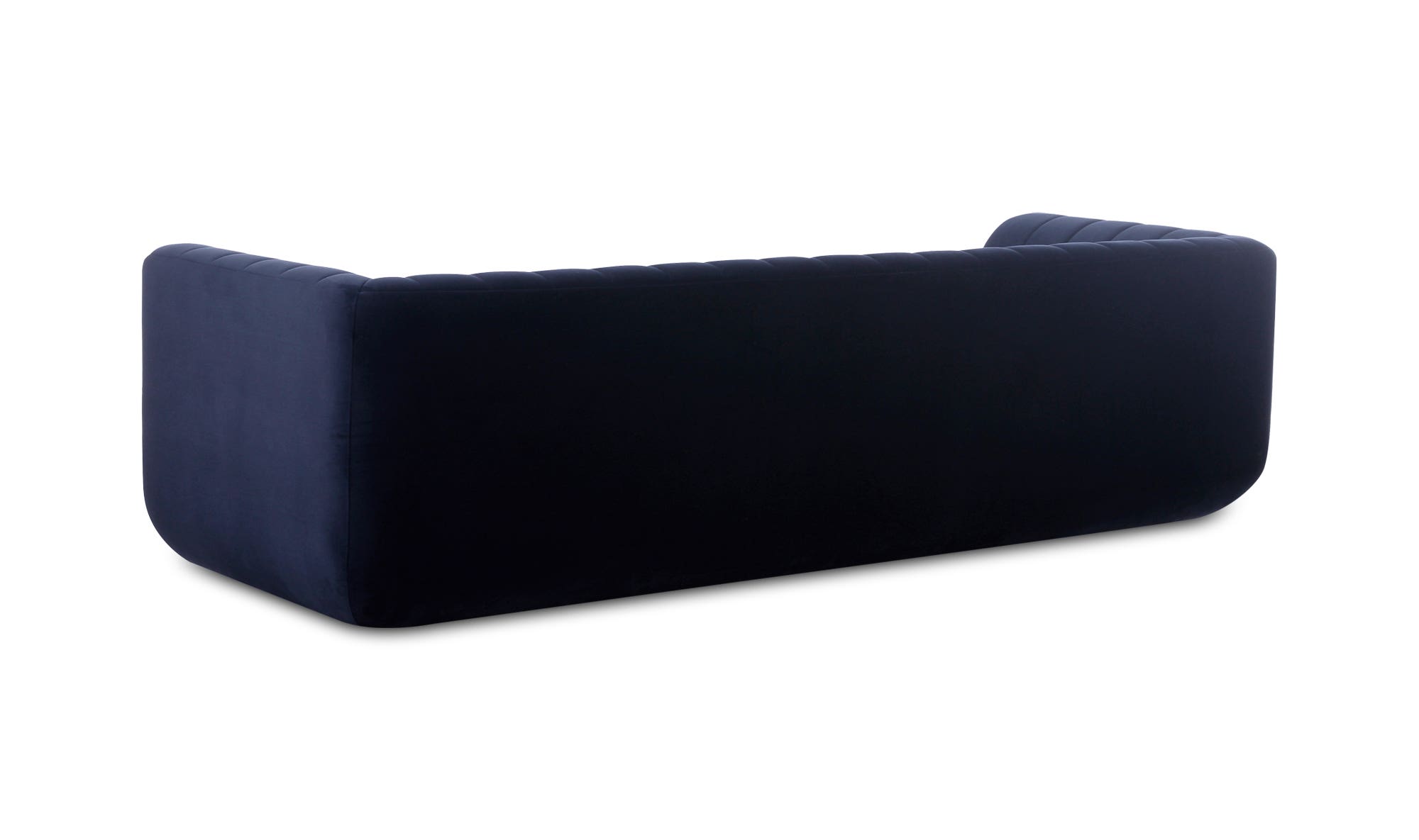 Moe's Rosy Contemporary Sofa - Deep Blue