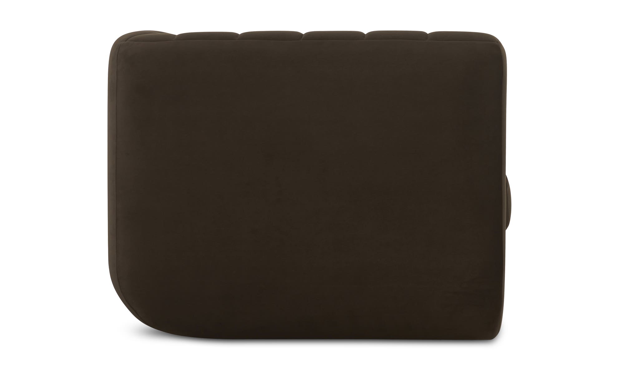 Moe's Rosy Contemporary Sofa - Dark Brown